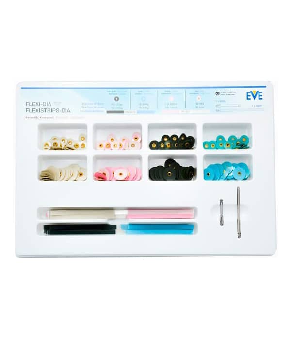 دیسک های الماسه پالیش کامپوزیت  پرسلن EVE FLEXISTRIPS DIA